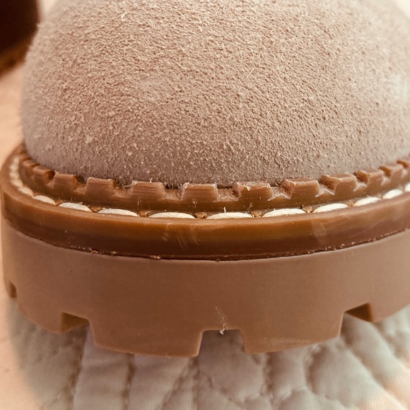 Bertuchi Spain Suede Chelsea Boots Lug Sole Tan Cream (Size 9.5 EU 41) - Picture 4 of 12